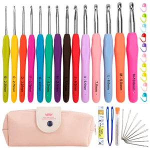 Crochet Hooks Kits Set with Storage Bag